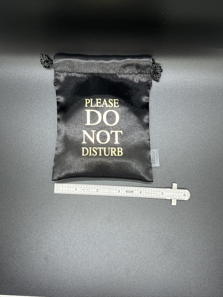 Chanel Please Do Not Disturb" Sleep Mask