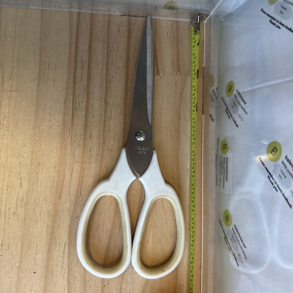 IKEA Soft Grip 8” All Purpose Scissors PN 22676