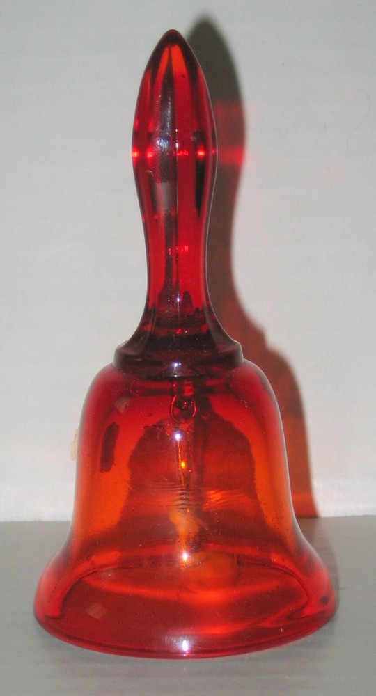 Vintage Westmoreland Ruby Red Bell