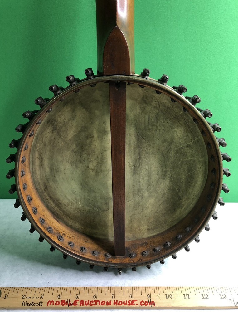 Antique 1907 Five String Banjo Needs Love And Work Gorgeous Craftsmanship