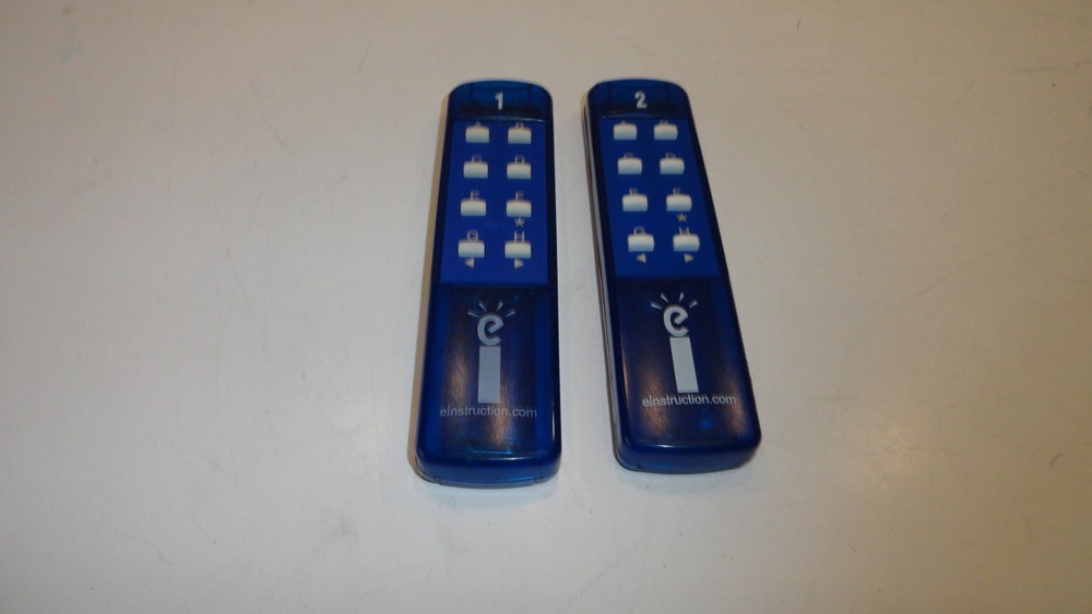 Lot of 2 eInstruction CPS Classroom Performance System Clickers