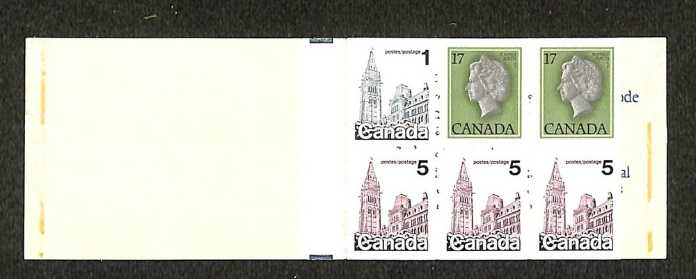 Canada - Booklet BK80a - Hepatica Acutiloba - 1979