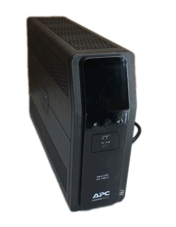 APC Back-UPS Pro BR1500MS  Tower UPS Battery Backup & Surge Protector