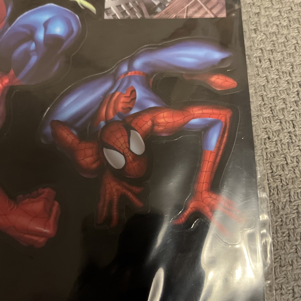 2003 Spider-Man sticker set. Marvel. 11x8.5”