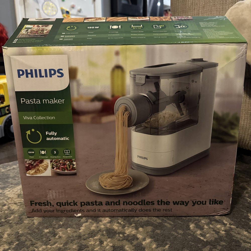 Philips Viva Collection Fully Automatic Pasta Maker - used once - EUC