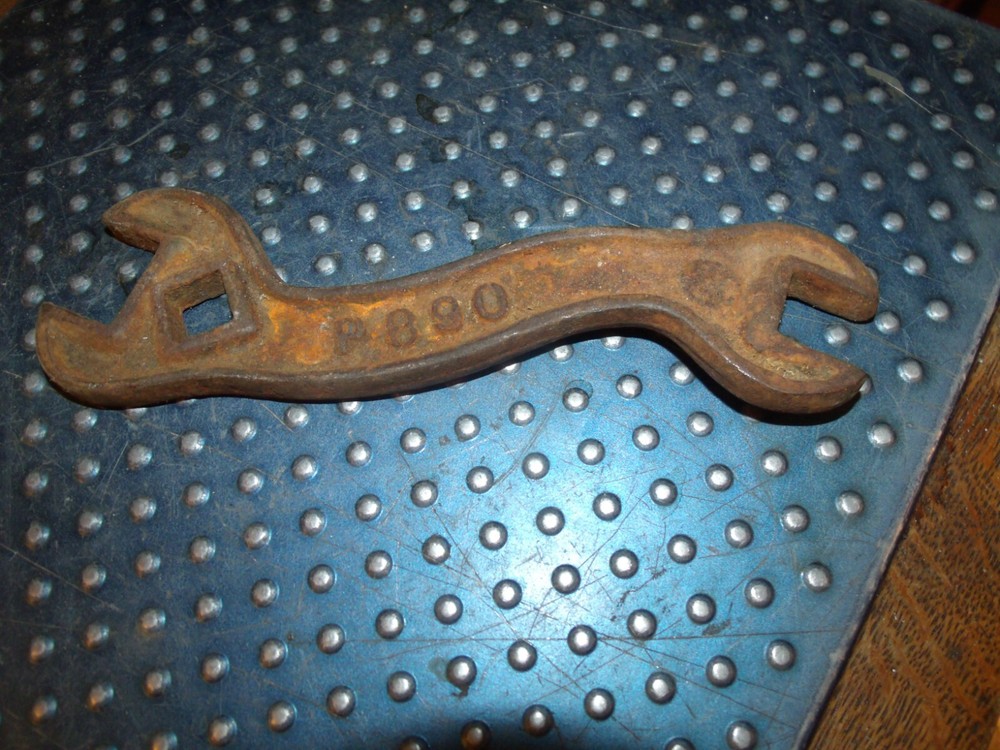Vintage 0P890 Farm Wrench 7/8" x 3/4"