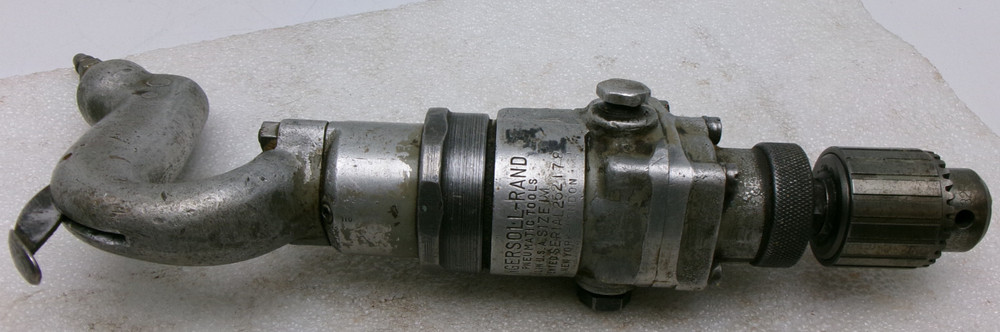 INGERSOLL RAND SIZE 1M PNEUMATIC DRILL USED #