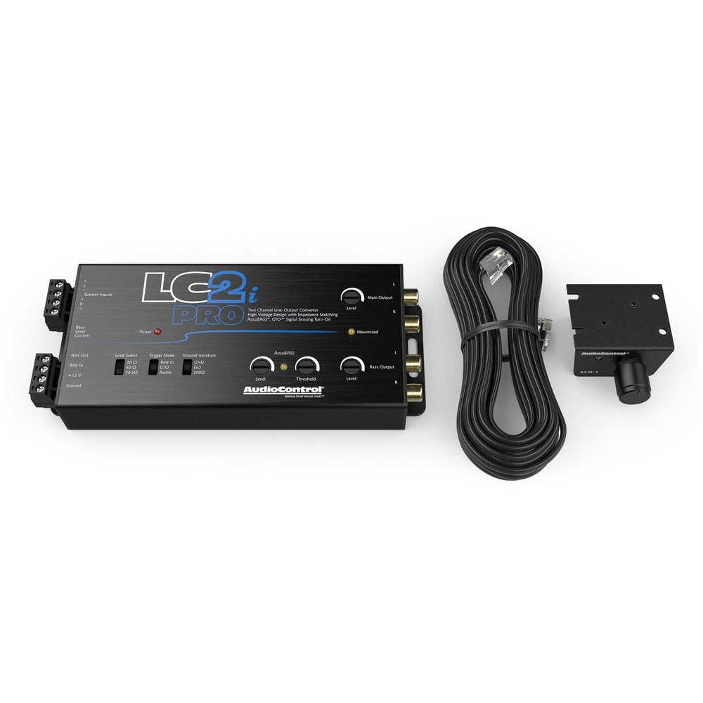 AudioControl LC2i PRO+LPHCH42 Amplifier Integration Solution for Dodge Jeep Ram