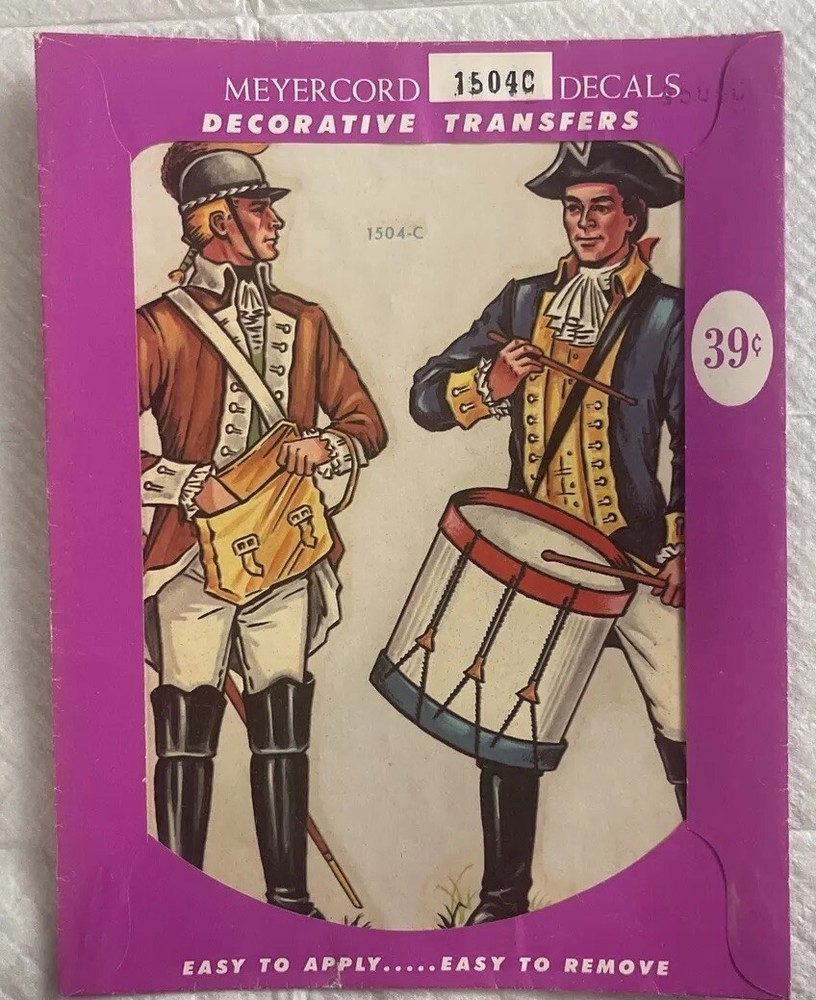 Soldiers + Ships - Vintage Meyer Cord Decals