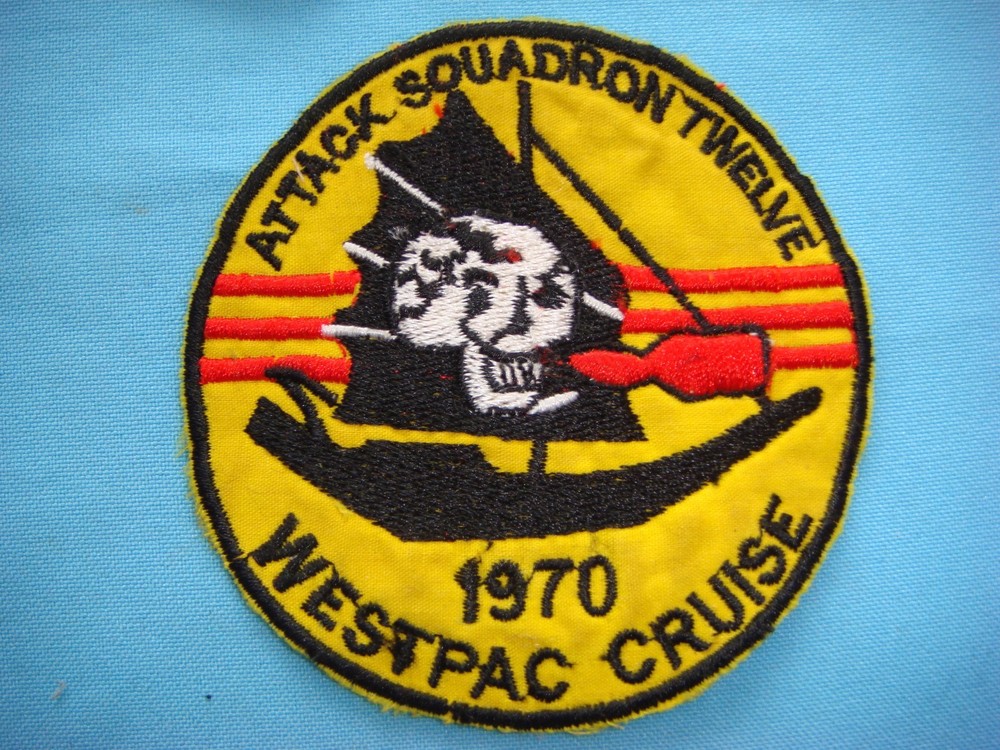 VIETNAM WAR PATCH,  US NAVY WESTPAC CRUISE 1970