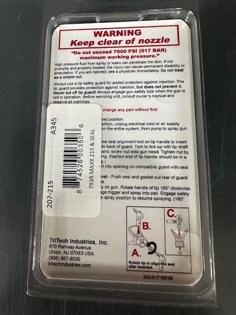 TriTech TIP T93R MAXX 7500 PSI - 207-215