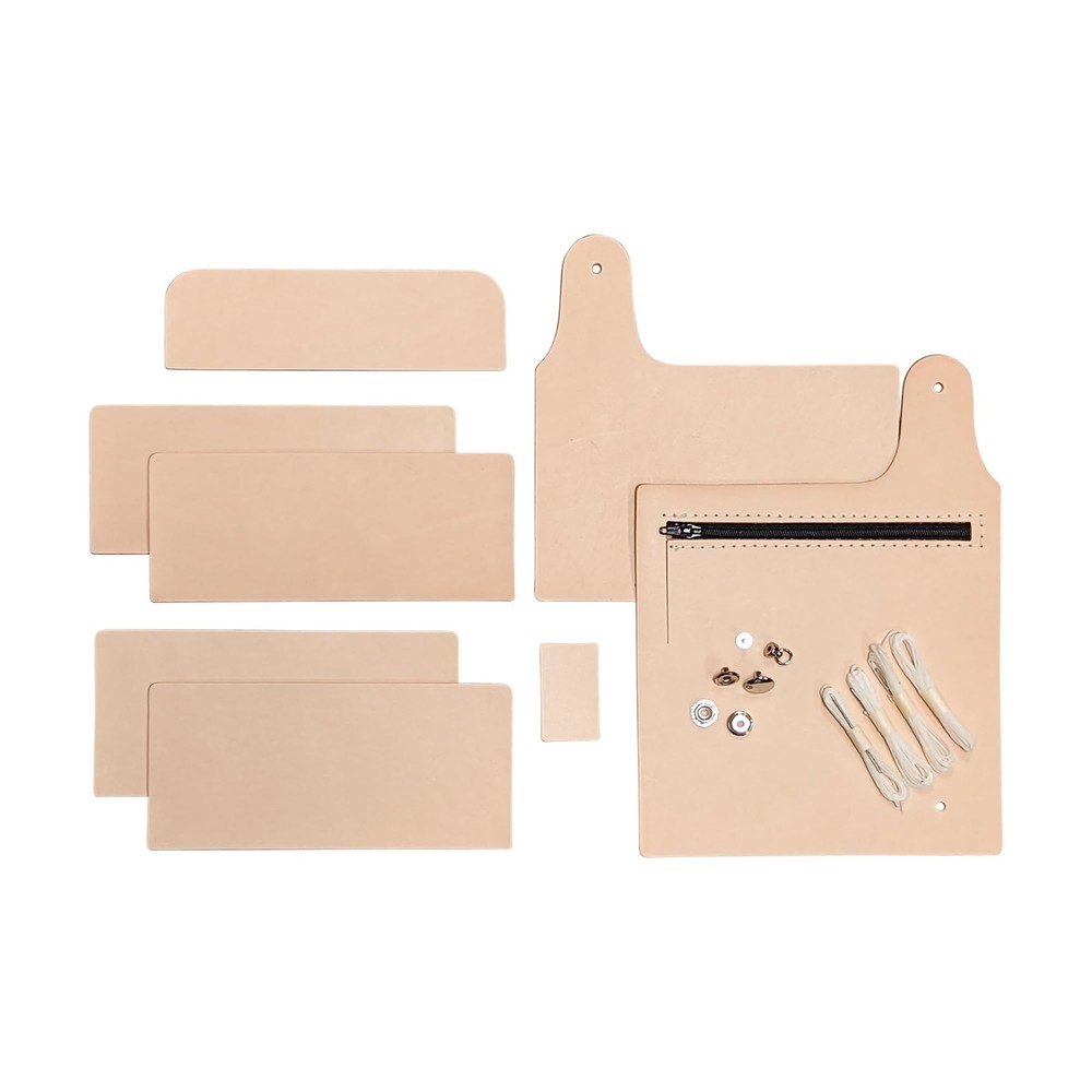 Realeather Silver Edition Long Leather Wallet Kit,