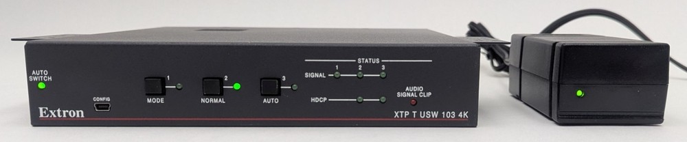 Extron XTP T USW 103 4K Three Input Switcher w/ HDMI Output & XtP 4K Transmitter