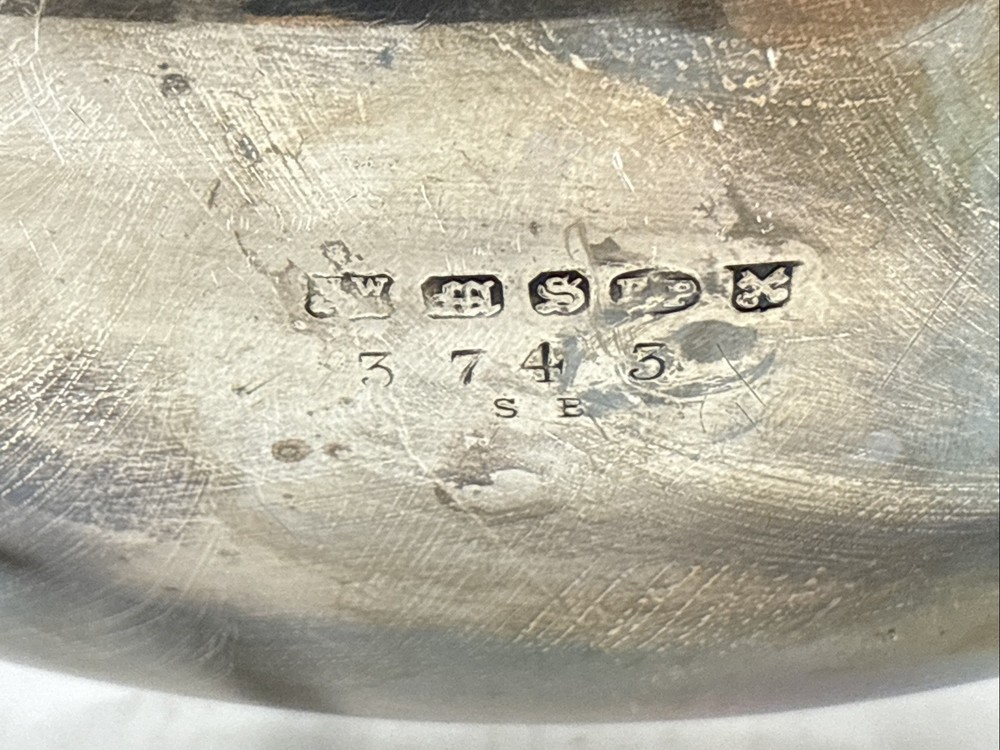 Antique Elkington & Co. Silver Plate Roll top Server Inserts 4 Fleur De Lis Legs