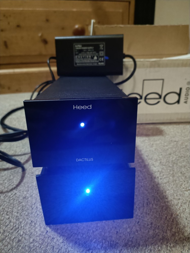 Heed Dactilus DAC with custom Q-PSU