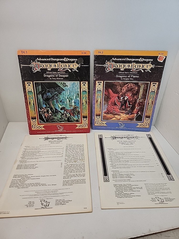 Dragonlance Dragons Of Despair & Flame