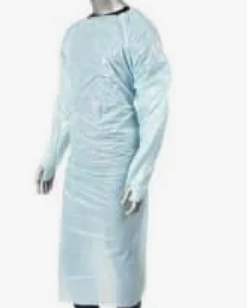 AmbiShield CPE GOWN 55 BLUE LONG Case 100