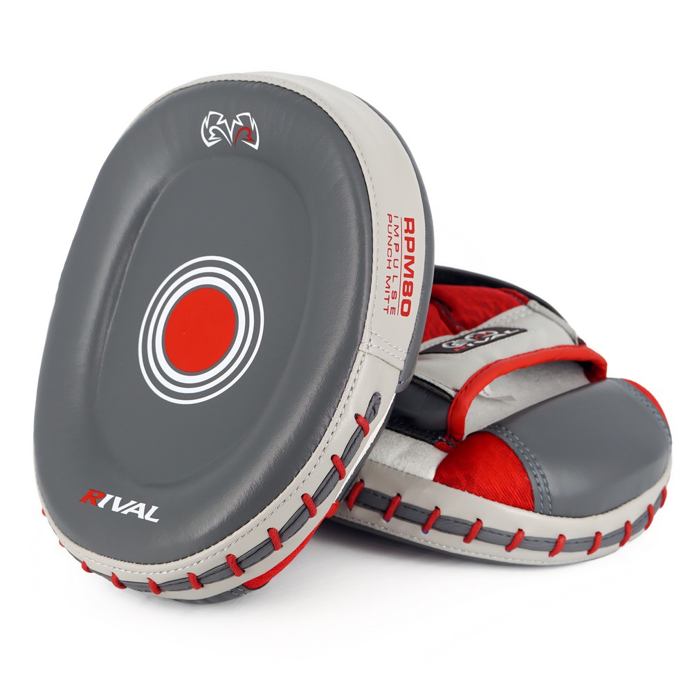 Rival Boxing RPM80 Impulse Punch Mitts - Gray
