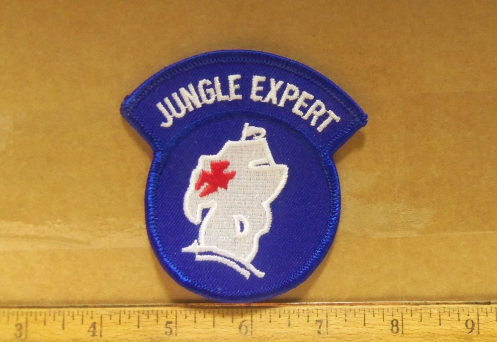 US Army - Jungle Expert Embroidered Patch