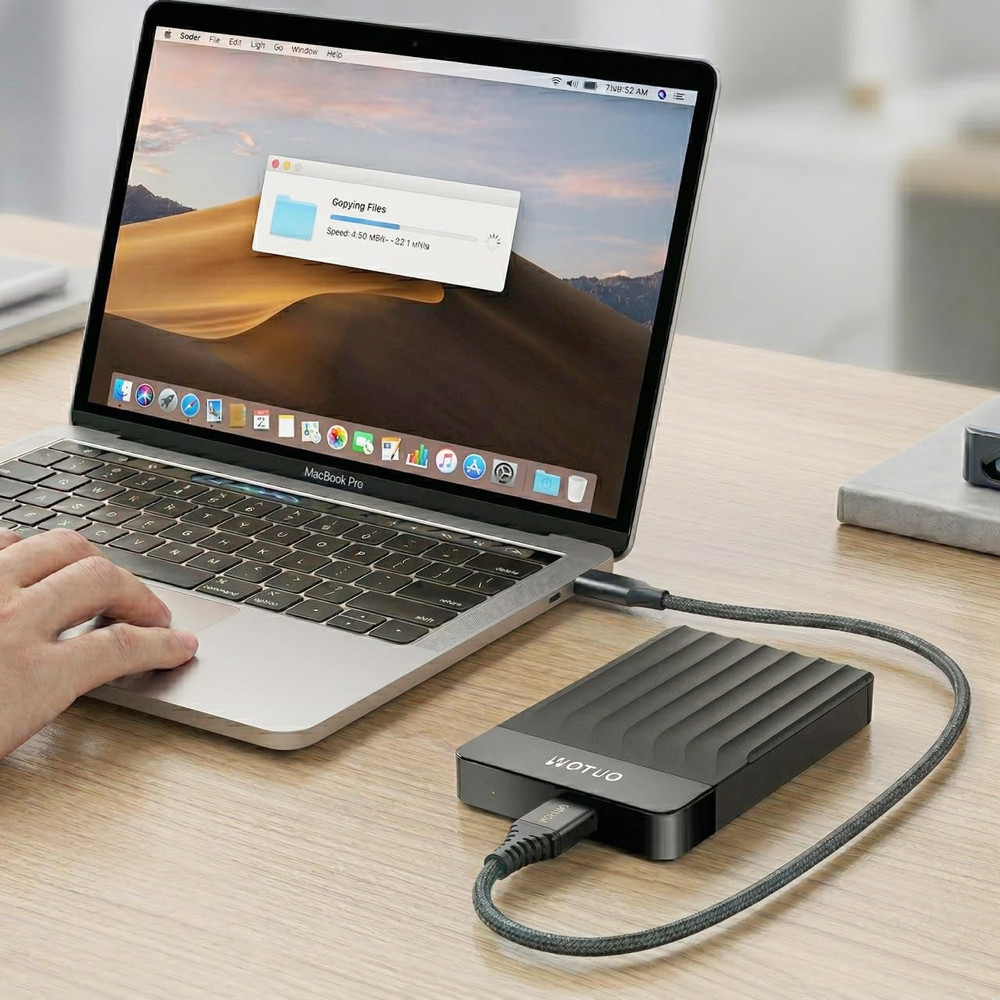 Portable External Hard Drive Storage Expansion Mobile HDD USB 3.0 USB-C for PC,
