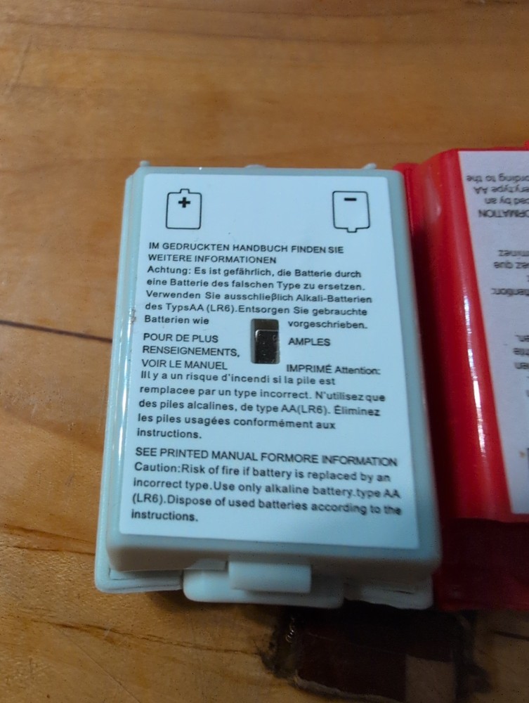 Xbox 360 Wireless Controller Battery Pack Back Cover (2-Pack, Multi-Color)