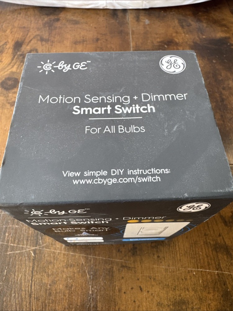 OEM GE Motion Sensing + Dimmer Smart Switch WiFi Switch Replacement App Control