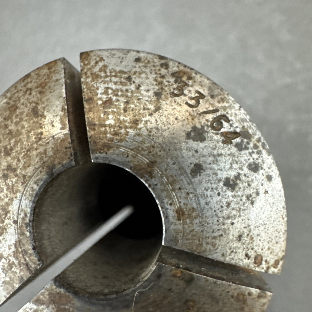 HARDINGE 5C COLLET with Internal Threads - 33/64"