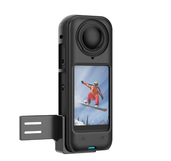 For Flymile Insta360 X4 Microphone Extension Camera X3/X2 Connection Bracket
