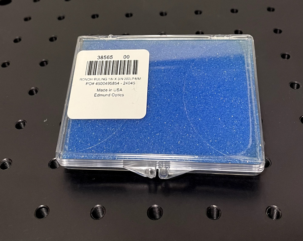 Ronchi Ruling Edmund Optics 200 LP/mm