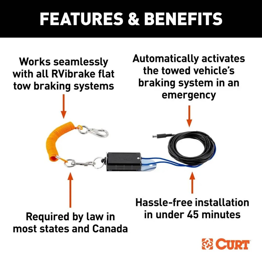 Curt BreakAway System for RVIBrake