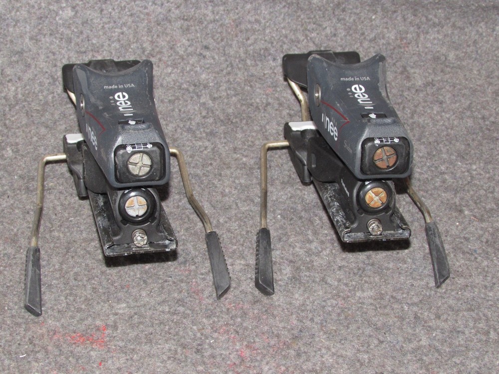 Knee Binding SHADOW ski bindings w/ Pure Lateral Heel Release brake width 100mm~