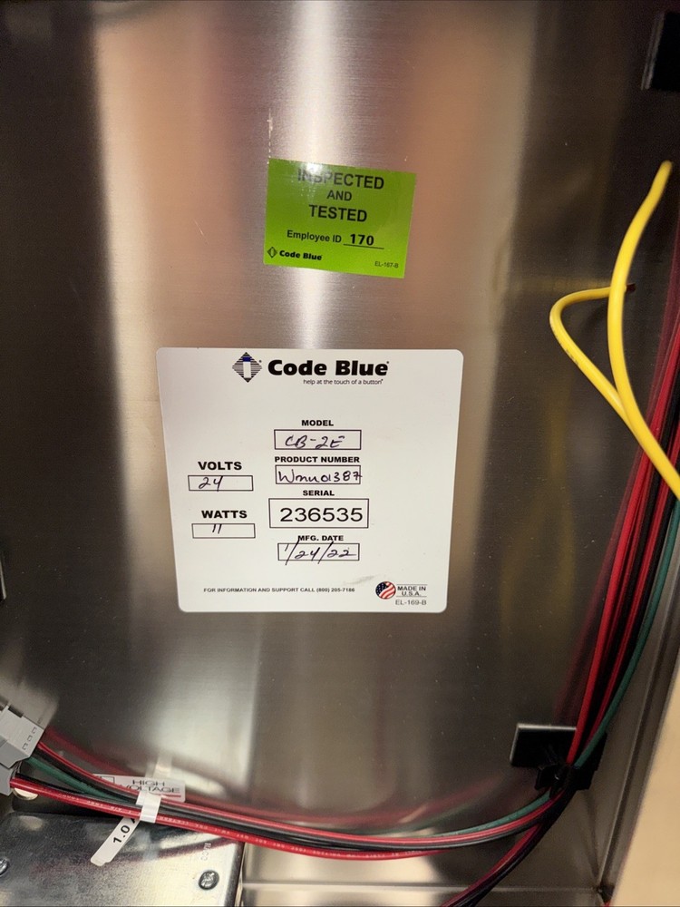 Code Blue CB-2E Emergency Phone And Light