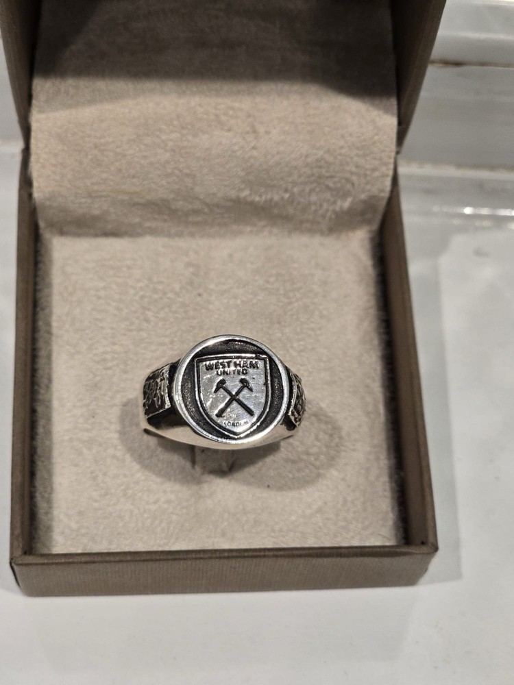West Ham silver ring 925