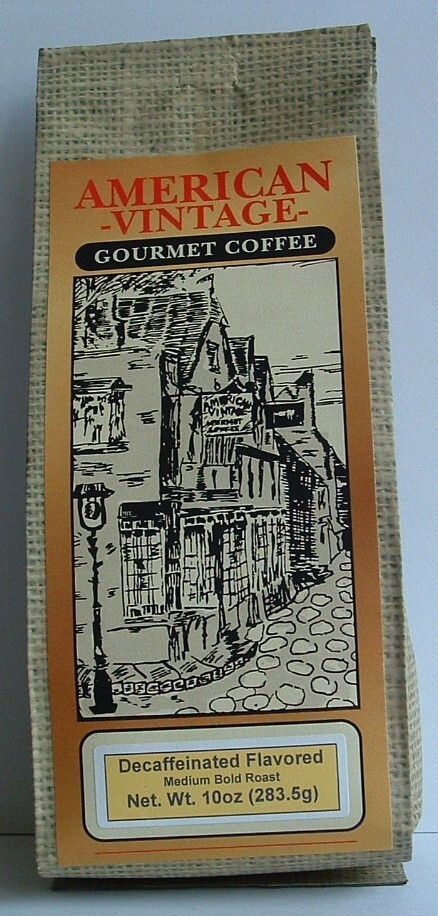 Decaffeinated Dutch Chocolate Coffee 10oz Roasted Medium Bold