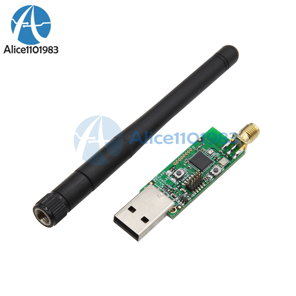 Zigbee CC2531 USB Sniffer Packet Protocol Analyzer with Antenna