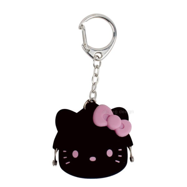 PG Design Mimi Pochi Bit Hello Kitty Black Coin & Chip Case