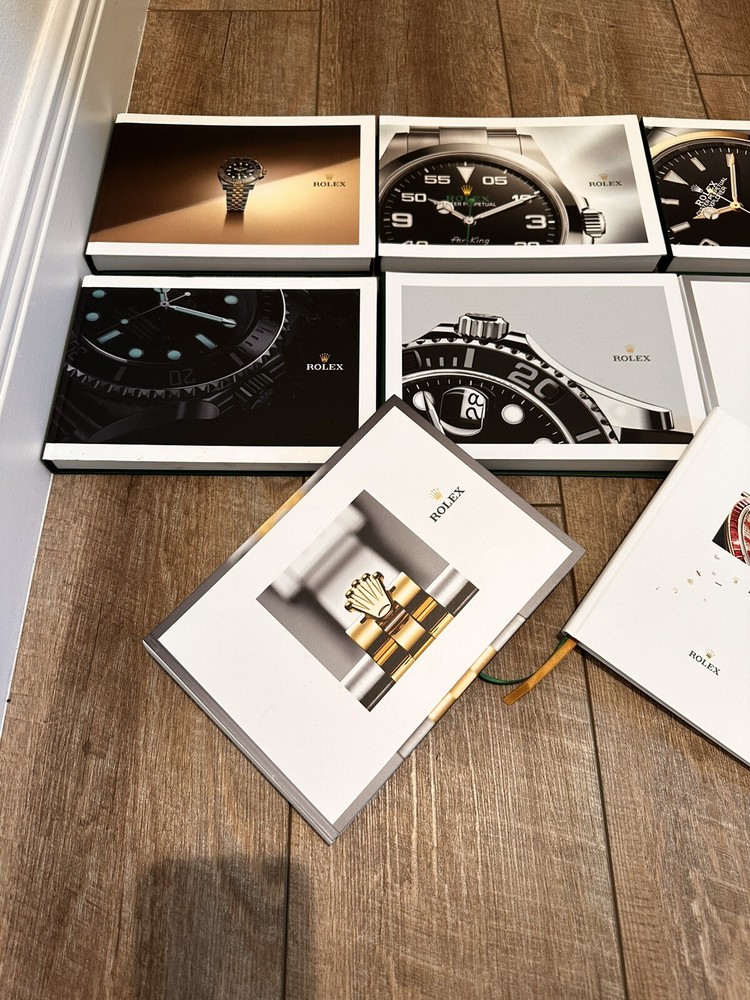♛ ROLEX 2017-2024 Catalogue + Booklet Complete Full COLLECTION