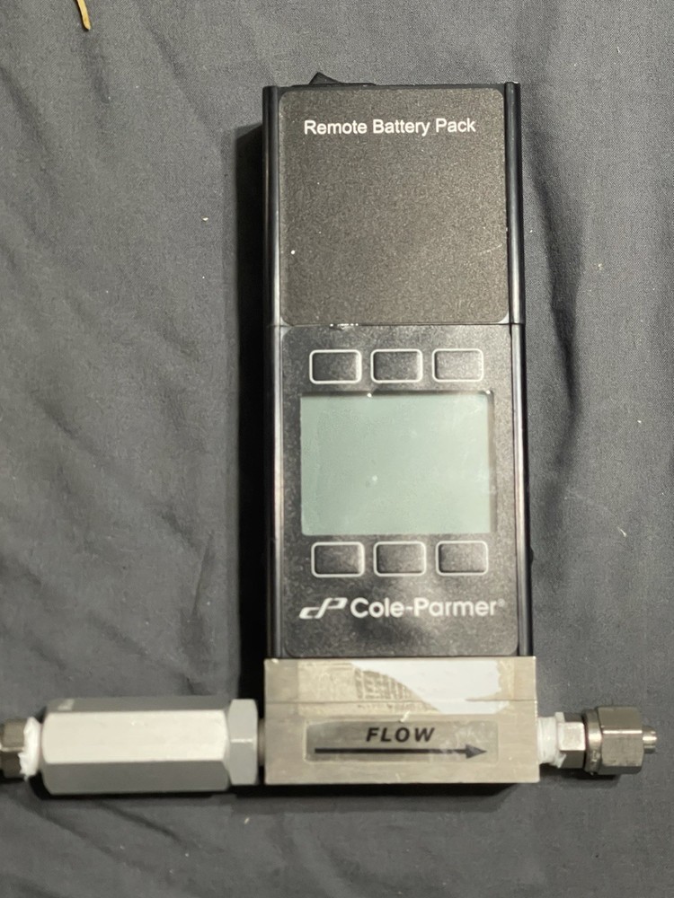 Cole Parmer 32908-69 Digital Proportional Flow Meter / Controller w/Remote Pack