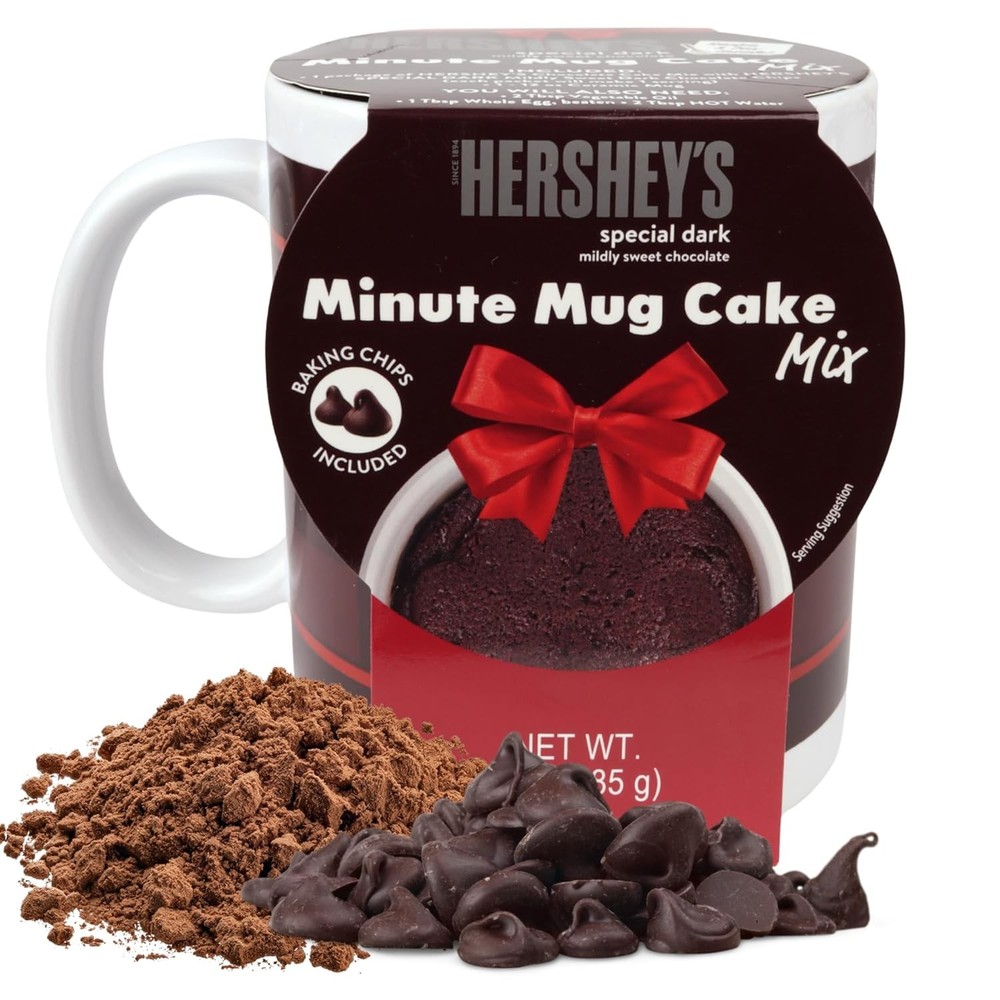 Hershey's Special Dark Mug Cake, Chocolate Christmas Dessert Kit, Stocking Stuff