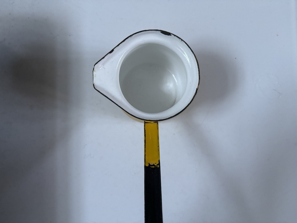 Poland Yellow Enamel Ladle