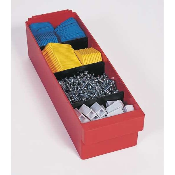 Quantum Storage Systems Qed602bl Drawer Storage Bin, High Impact Polystyrene,