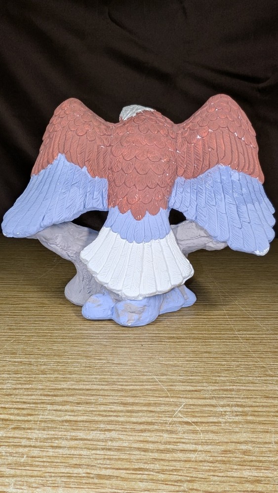 Vintage Hand Painted Eagle