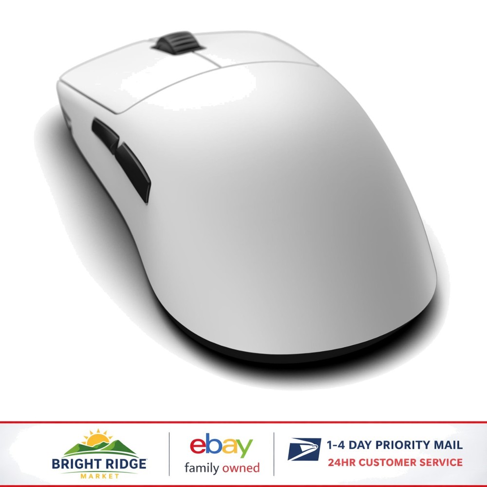 Wireless Gaming Mouse with 4000Hz Polling Rate and Optical Sensor Technology