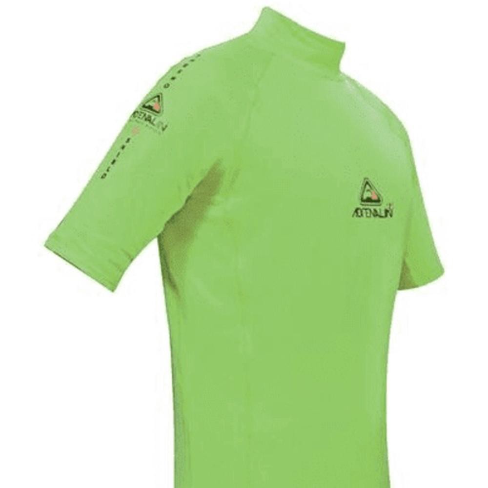 Adrenalin 2P Thermal Short Sleeve Rashtop (Lime) - Medium