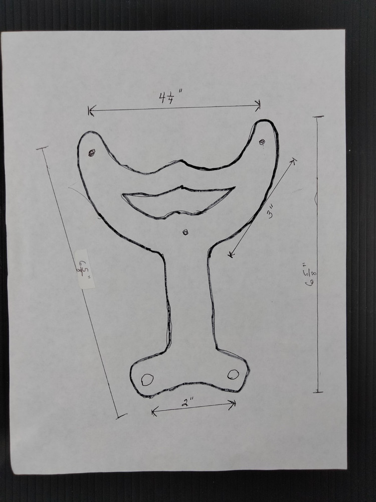 New Large Bright Brass Finish Ceiling Fan Brackets Five Available Same Day Ship