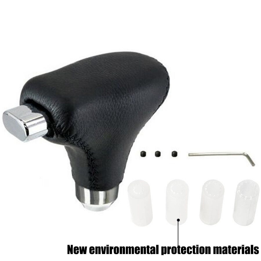 Universal For Automatic Transmission Black Gear Shift Knob Shifter Handle Lever