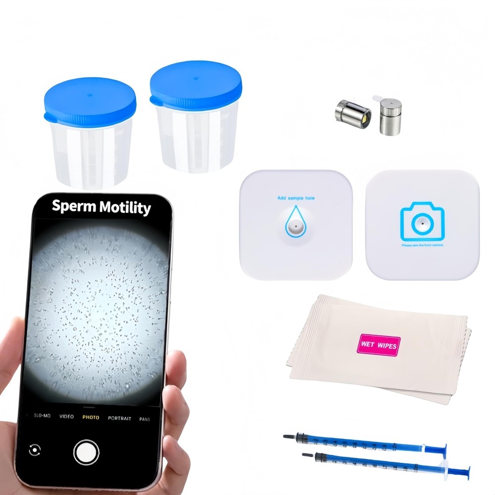 Sperm Microscope for Male Fertility Testing and Rapid Home Analysis