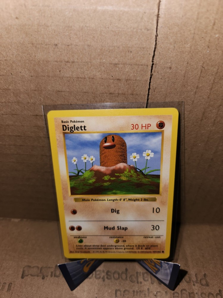 Diglett 047/102 Base Set (Shadowless) Regular