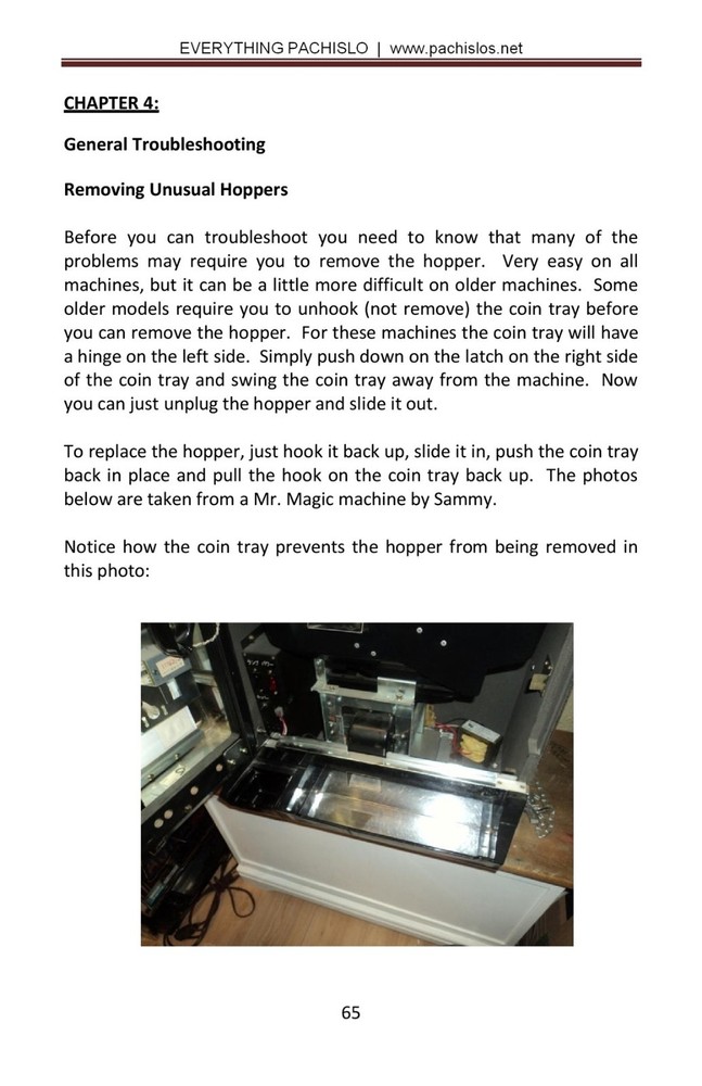 Pachislo Slot Machine Manual 900+ Pages EVERYTHING PACHISLO