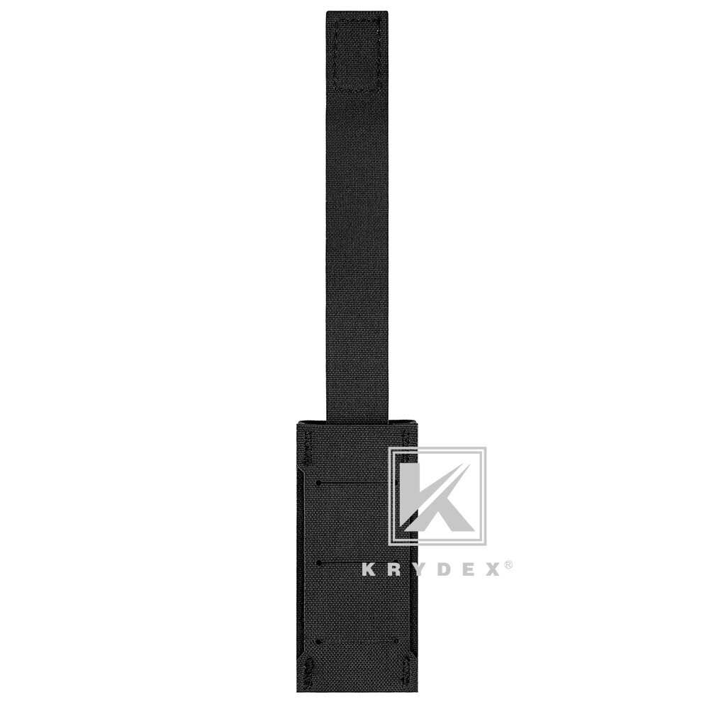 KRYDEX Tactical Double Stack Pistol Single Mag Pouch Belt / MOLLE Mounted Black